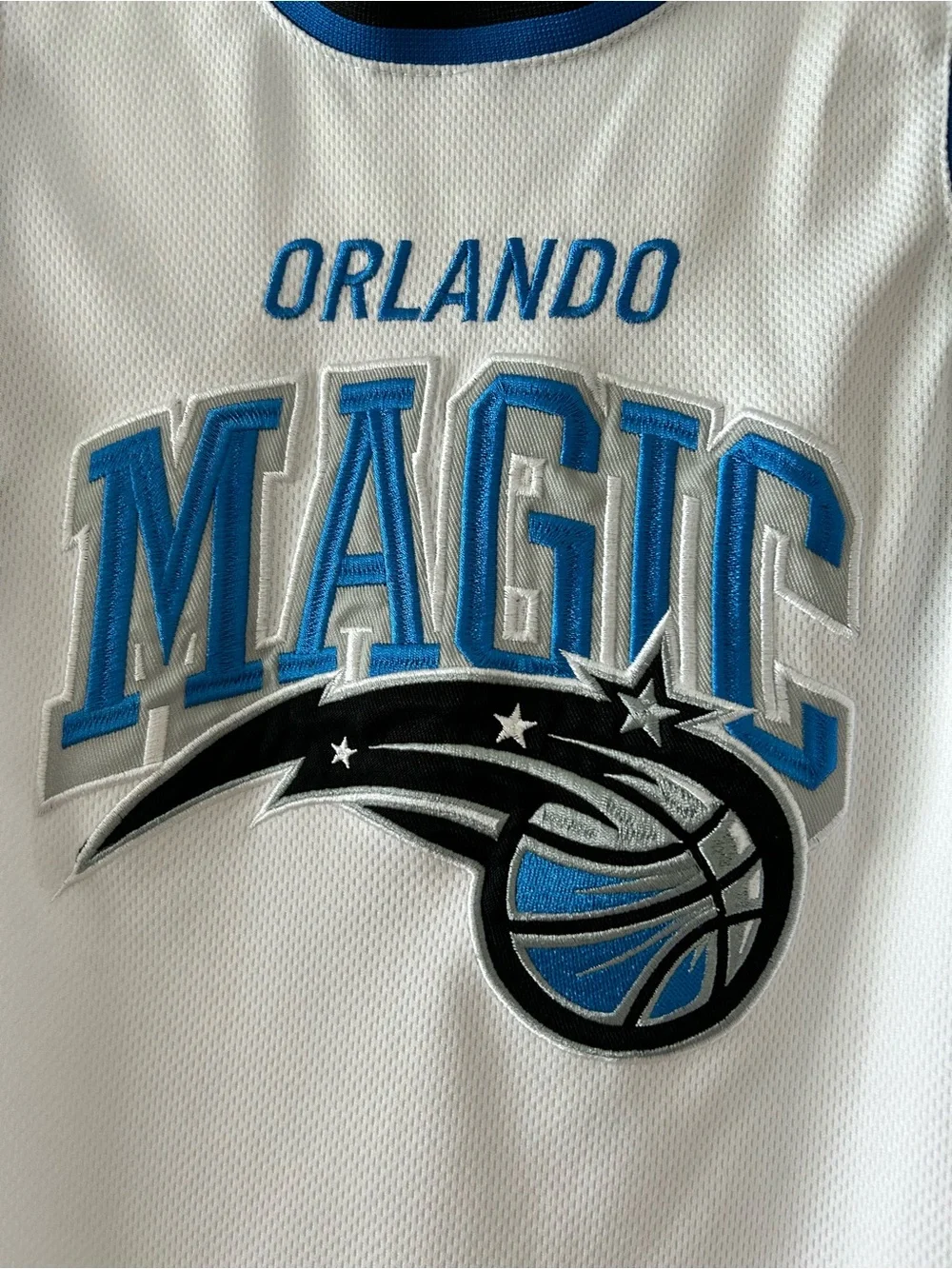 NBA Orlando Magic White, Blue & Black Kids Basketball Jersey